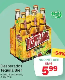 MPreis Desperados Tequila Bier Angebot