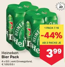 MPreis Heineken Bier Pack Angebot