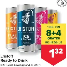 MPreis Eristoff Ready to Drink Angebot