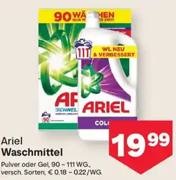 MPreis Ariel Waschmittel Angebot