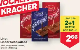 MPreis Lindt Lindor Schokolade Angebot