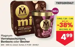 MPreis Magnum Vorratspackungen, Bonbons oder Becher Angebot