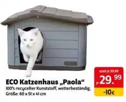 Das Futterhaus ECO Katzenhaus Paola Angebot