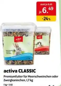 Das Futterhaus Activa classic Angebot