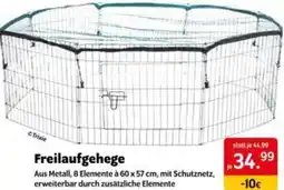 Das Futterhaus Freilaufgehege Angebot