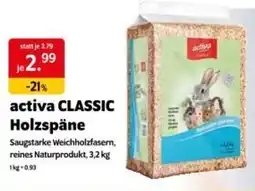 Das Futterhaus Activa classic holzspäne Angebot
