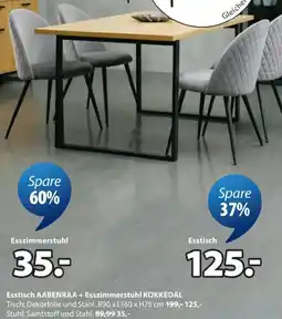 JYSK Esstisch aabenraa Angebot