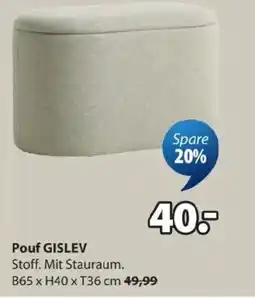 JYSK Pouf gislev Angebot