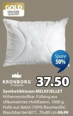 JYSK Synthetikkissen melkfjellet Angebot