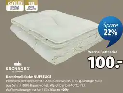 JYSK Kamelwolldecke nupseggi Angebot