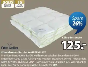 JYSK Entendaunen-bettdecke greenfirst Angebot