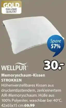 JYSK Memoryschaum-kissen strokken Angebot