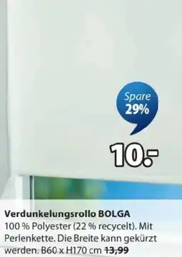 JYSK Verdunkelungsrollo BOLGA Angebot