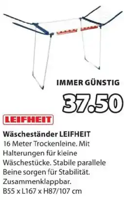 JYSK Wäscheständer leifheit Angebot
