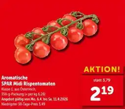 Interspar Aromatische SPAR Midi Rispentomaten Angebot