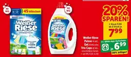 Interspar Weißer Riese Pulver, Gel oder Trio Caps Angebot