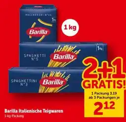 Interspar Barilla Italienische Teigwaren Angebot