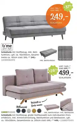 XXXLutz Schlafsofa Angebot