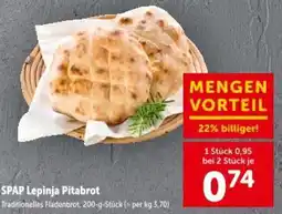 Interspar SPAP Lepinja Pitabrot Angebot
