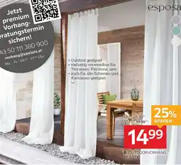 XXXLutz Outdoorvorhang Angebot
