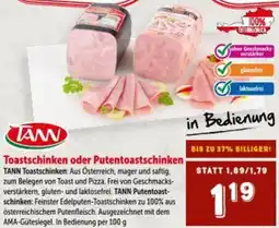 Interspar Toastschinken oder Putentoastschinken Angebot