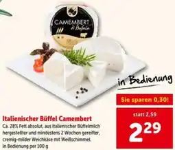 Interspar Italienischer Büffel Camembert Angebot