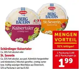 Interspar Schärdinger Kaisertaler oder St. Severin Angebot