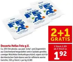 Interspar Desserta Hellas Feta g.U. Angebot