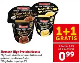 Interspar Ehrmann High Protein Mousse Angebot