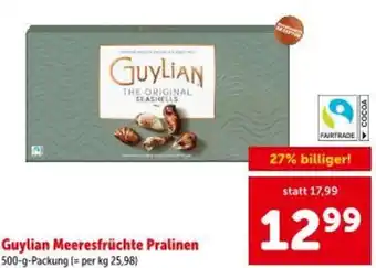 Interspar Guylian Meeresfrüchte Pralinen Angebot