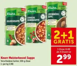 Interspar Knorr Meisterkessel Suppe Angebot
