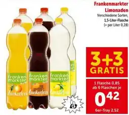 Interspar Frankenmarkter Limonaden Angebot