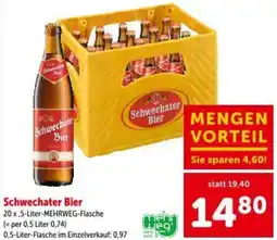 Interspar Schwechater Bier Angebot