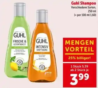 Interspar Guhl Shampoo Angebot