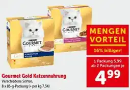 Interspar Gourmet Gold Katzennahrung Angebot