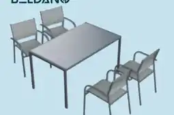 Möbelix Beldano Gartentisch-set Paris Angebot