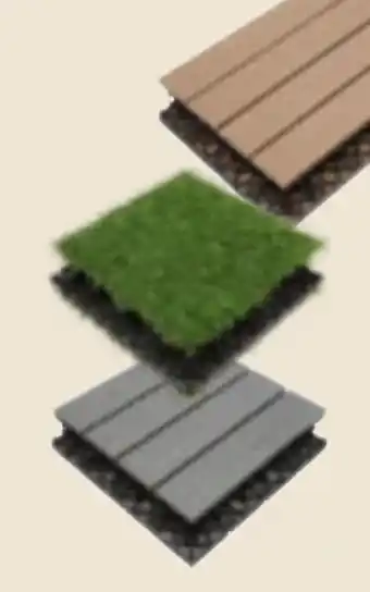 Ambia WPC-Terrassenfliese