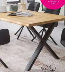 Mömax Zandiara Esstisch Oak Angebot