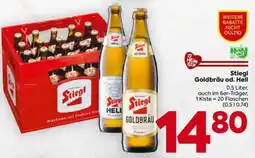 Billa Stiegl Goldbräu od. Hell Angebot