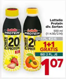 Billa Lattella Protein div. Sorten Angebot