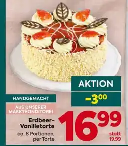 Billa Erdbeer- Vanilletorte Angebot