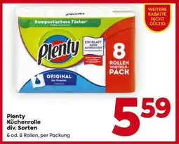 Billa Plenty Küchenrolle div. Sorten Angebot