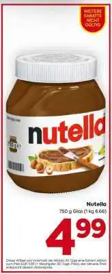 Billa Nutella Angebot