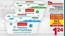 Billa Salzburgmilch Frischkäse Natur od. Kräuter Angebot