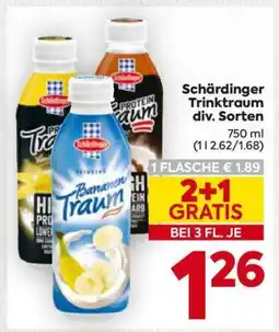 Billa Schärdinger Trinktraum div. Sorten Angebot