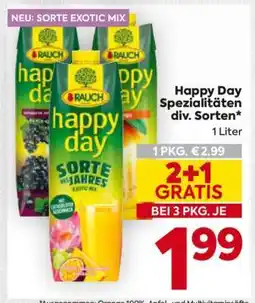 Billa Happy Day Spezialitäten div. Sorten Angebot