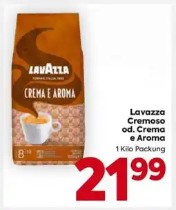 Billa Lavazza Cremoso od. Crema e Aroma Angebot
