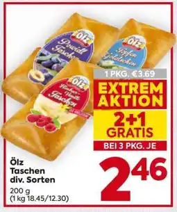 Billa Ölz Taschen div. Sorten Angebot