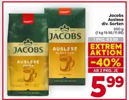 Billa Jacobs Auslese div. Sorten Angebot