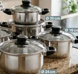 Woolworth Homeware Aluguß-Kochtopfset Turin Angebot